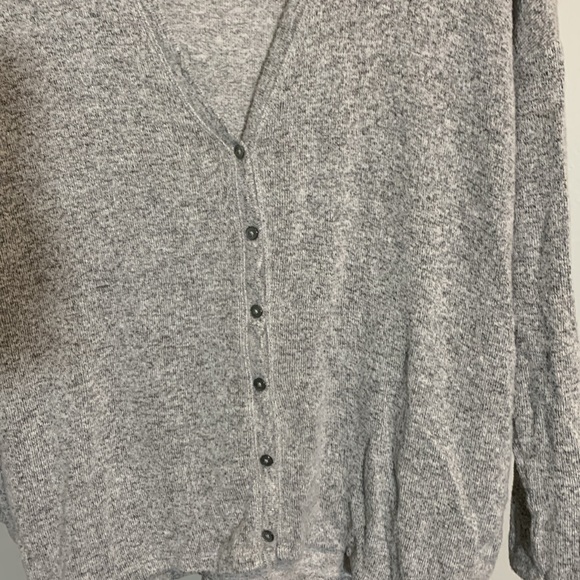 American Eagle Plush Button Front Cardigan - Picture 2 of 3